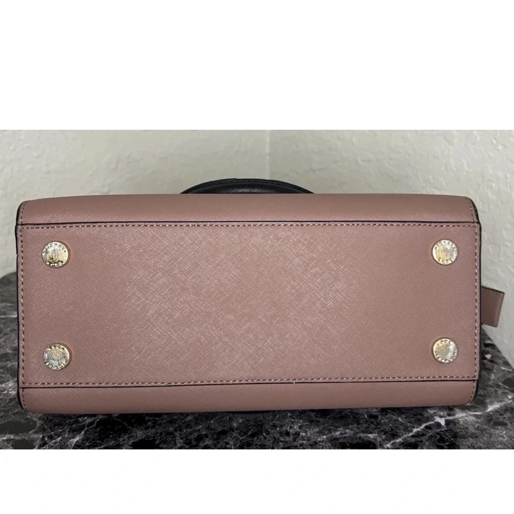 Michael Kors Medium Satchel Mauve/Beige